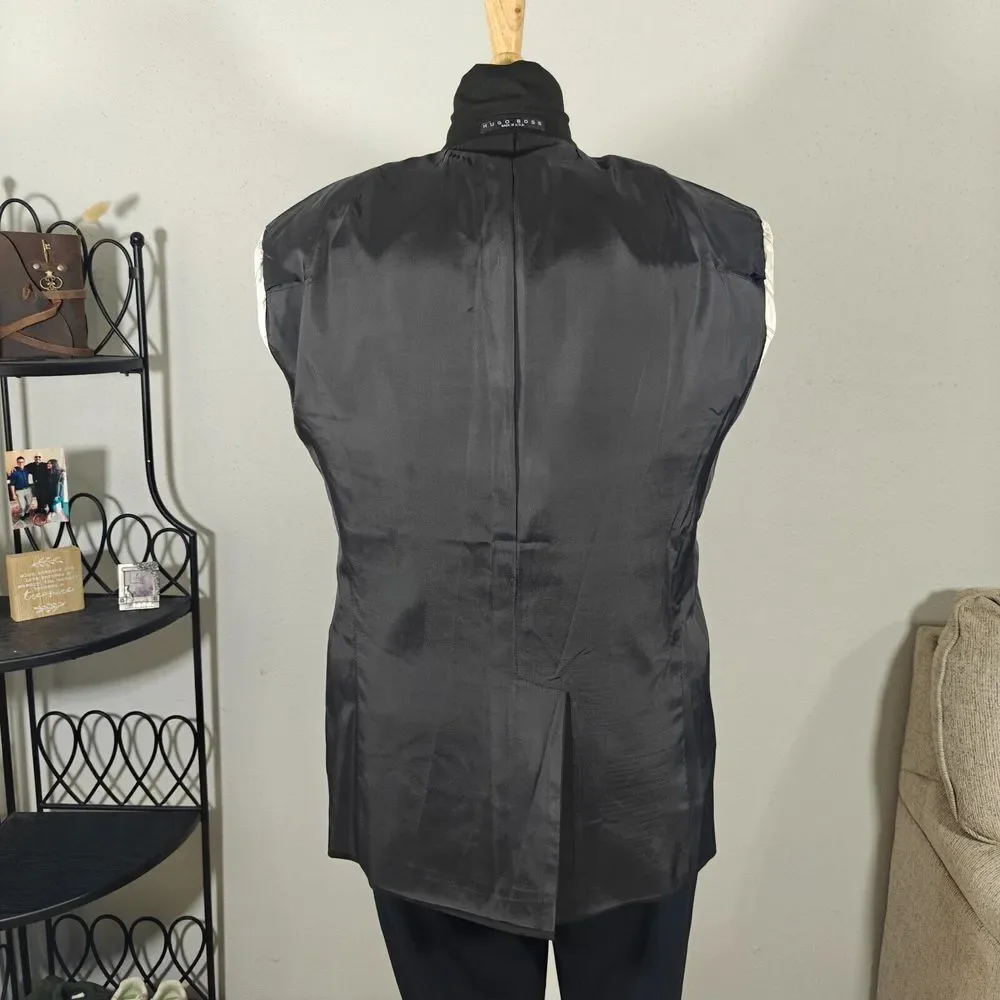 Hugo Boss before completing